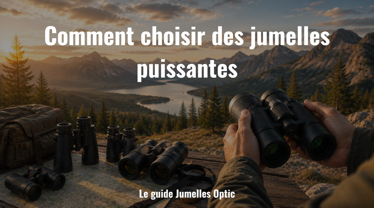 Comment choisir des jumelles puissantes - Le guide Jumelles Optic