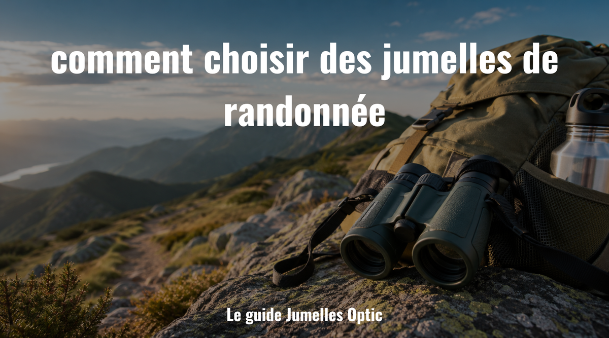 comment choisir des jumelles de randonnée - Le guide Jumelles Optic